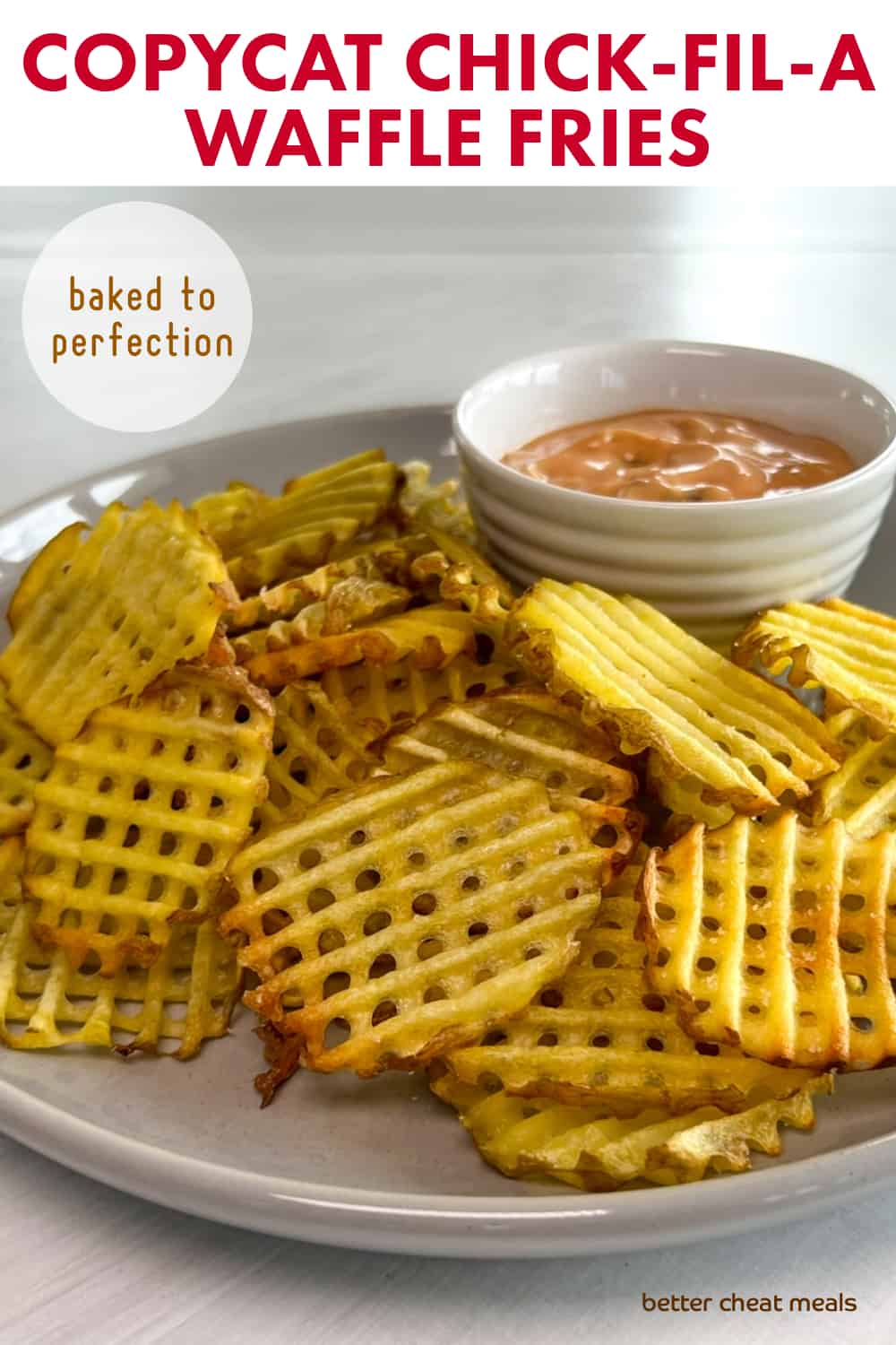 Copycat ChickfilA Waffle Fries Recipe Better Cheat Meals