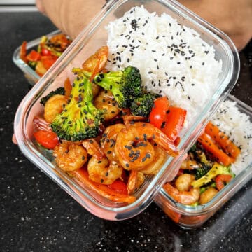 honey garlic shrimp